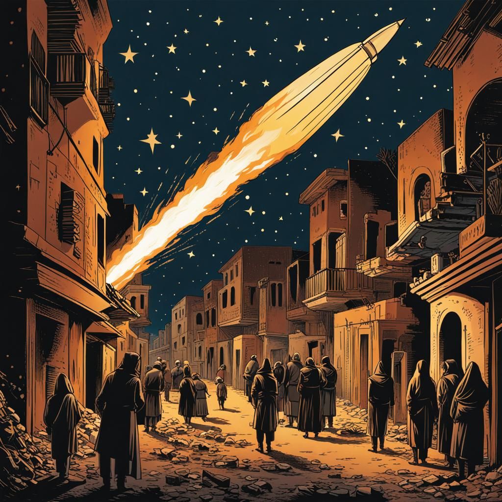 Christmas Night in Gaza During Wartime