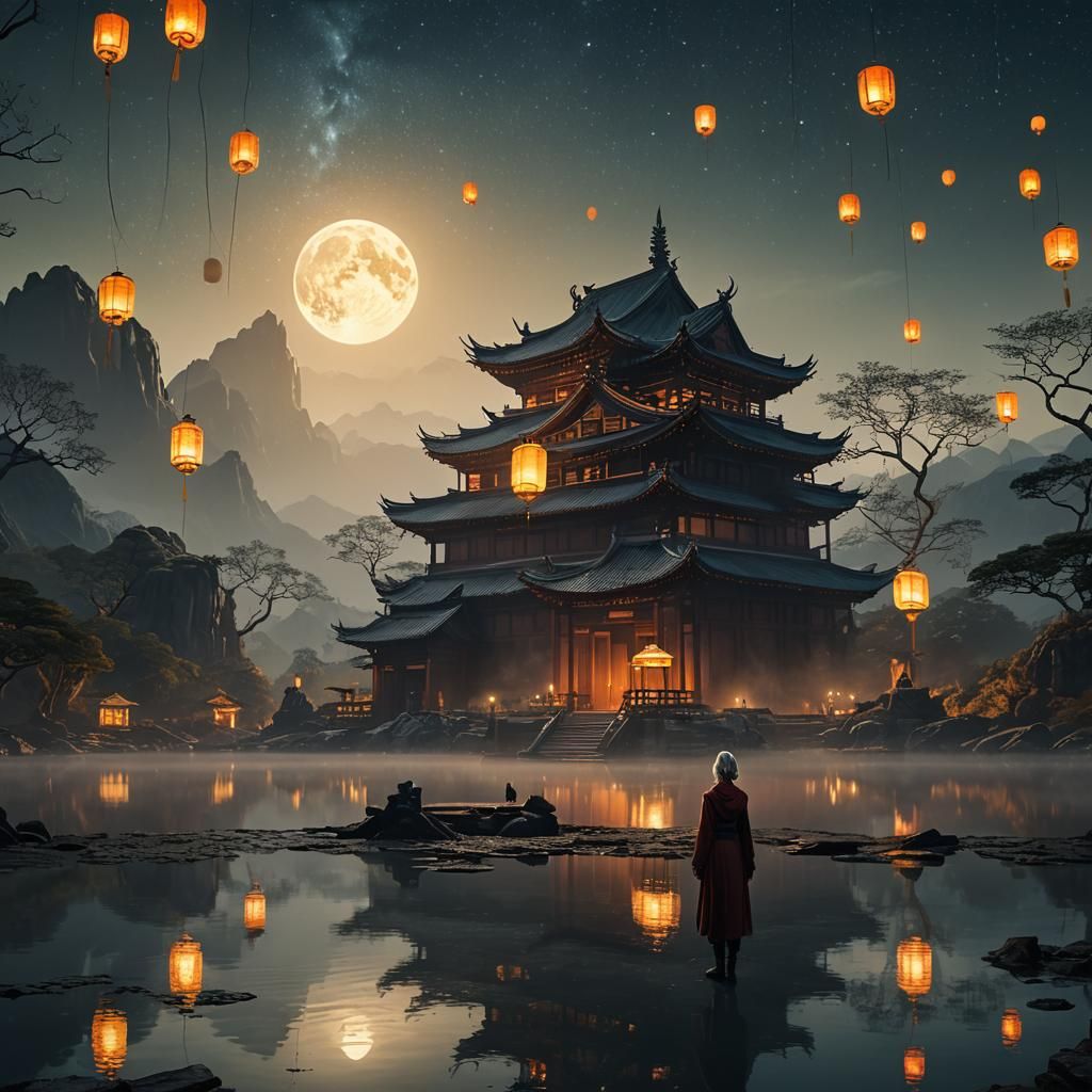 Targaryen Woman Seeks Solitude by Temple