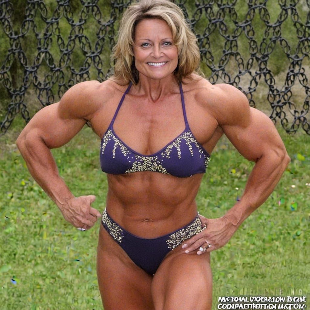 Female Bodybuilder Bikini Division, Bodybuilding Competition