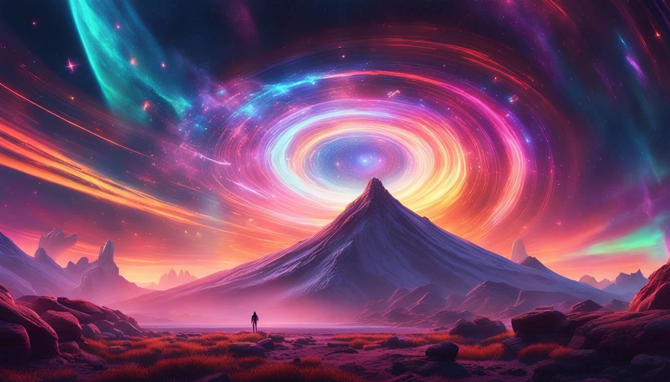 Ethereal Pi Number in Cosmic Vortex