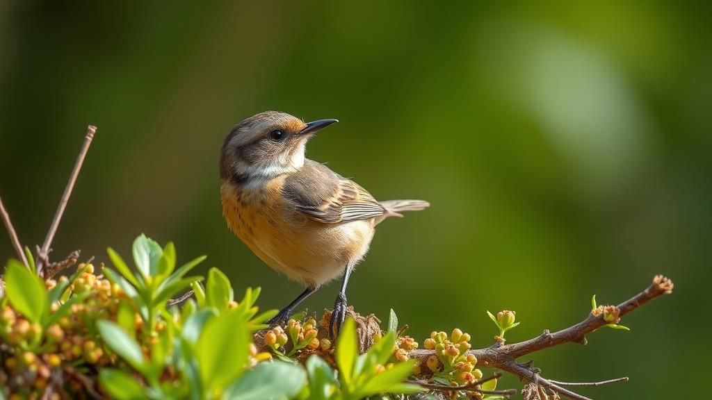 Kingfisher in Winter Landscape