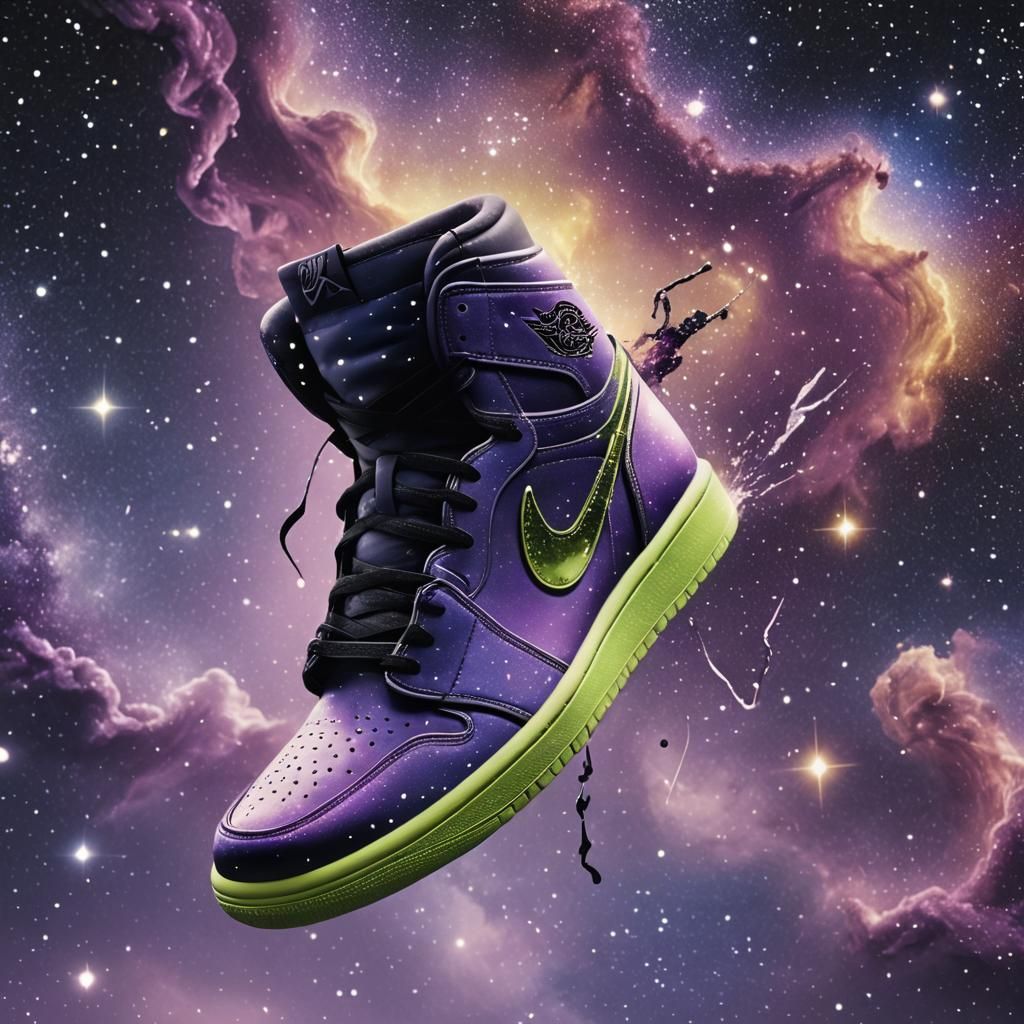 Air Jordan 1 in Starry Galaxy Concept Art