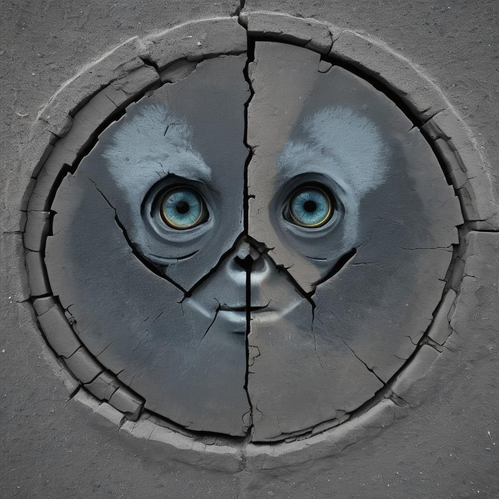 Abstract Emoticon Generated by AI