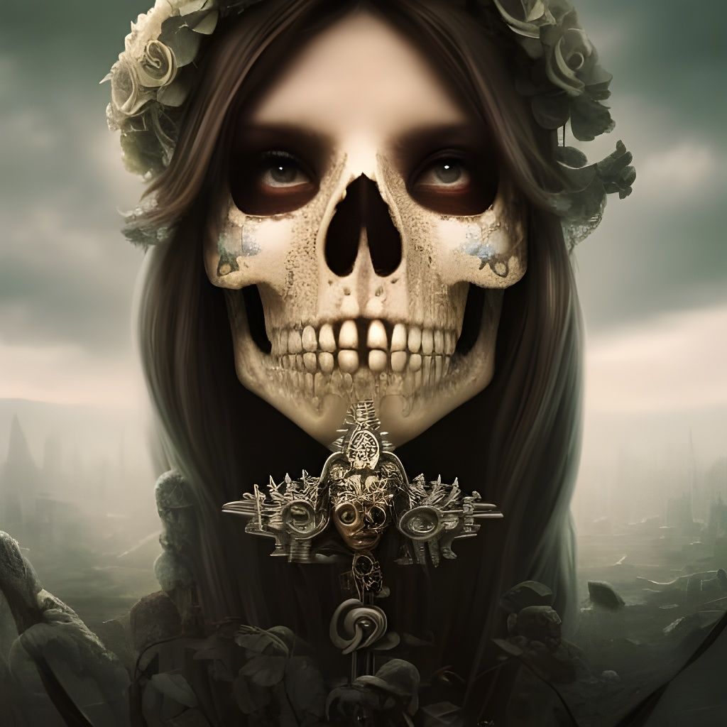 SKELETON SKULL BRIDE