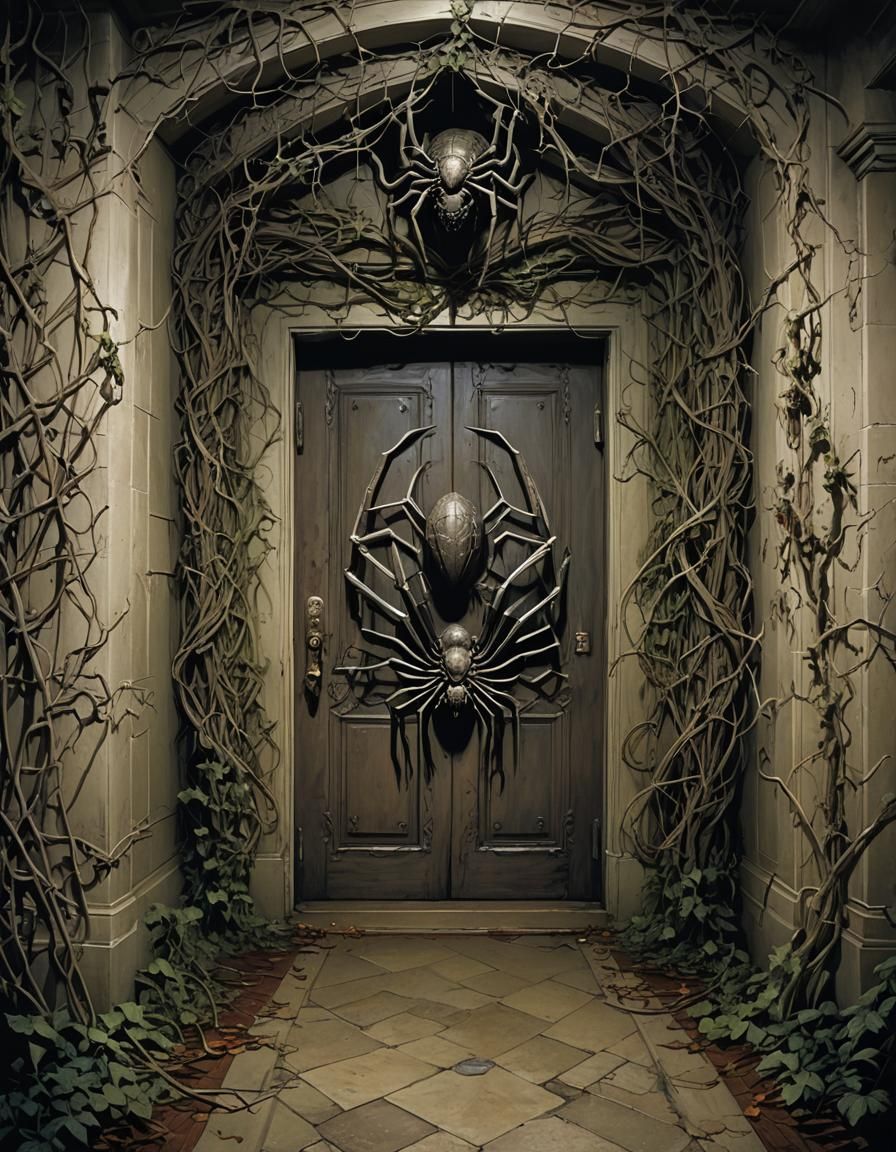 Eerie Hallway of Phobias Manifested