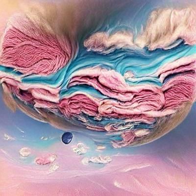Cotton Candy Planet: A Sweet Celestial Body