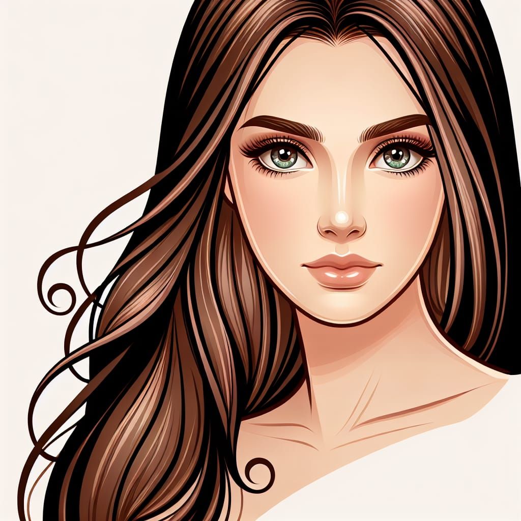 Woman with Expressive Eyes: A Portrait of Resilience