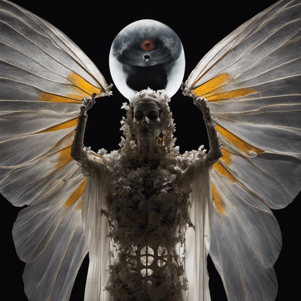 Dreamscape Flight: Surrealist Composition in Grayscale