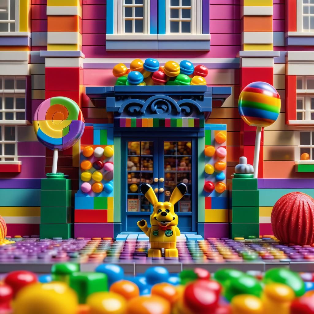 A Disney 100 Years Pluto character LEGO minifigure heads int...