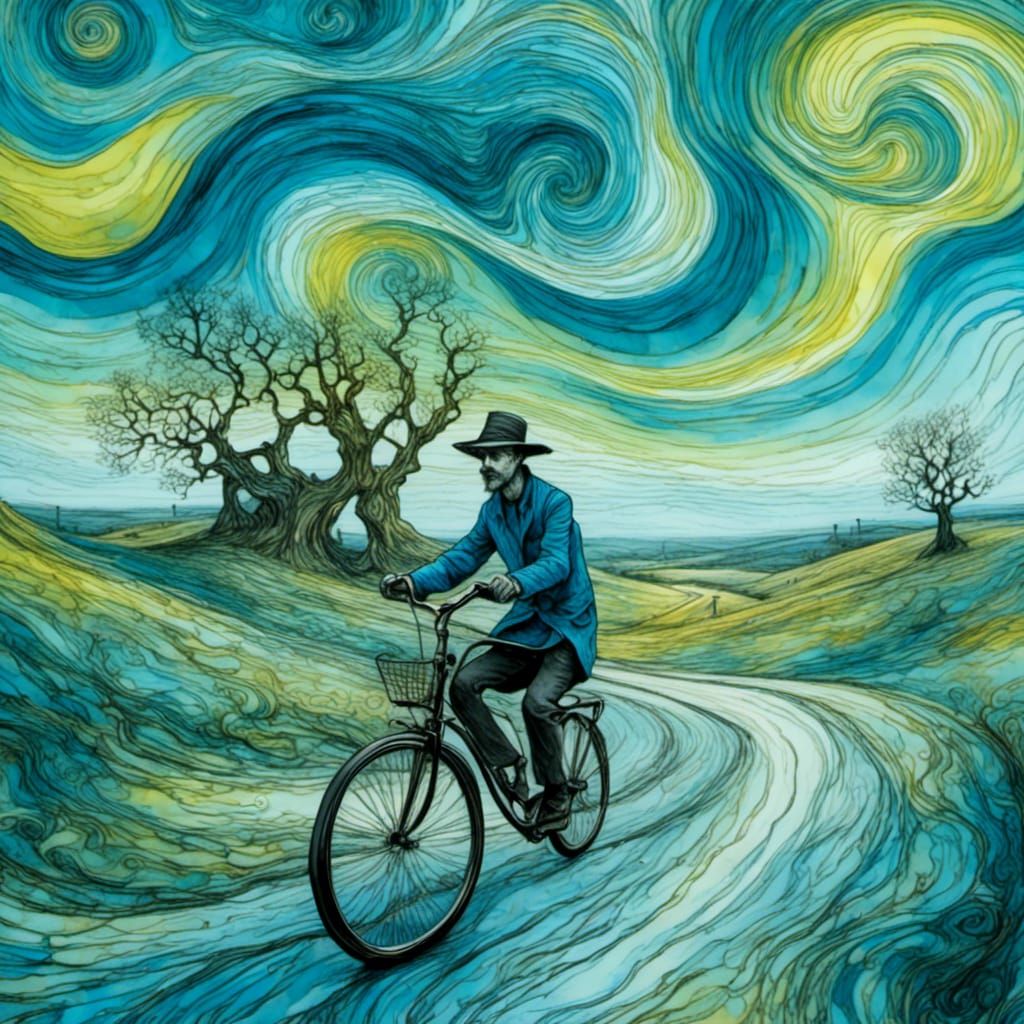 Cycling away
