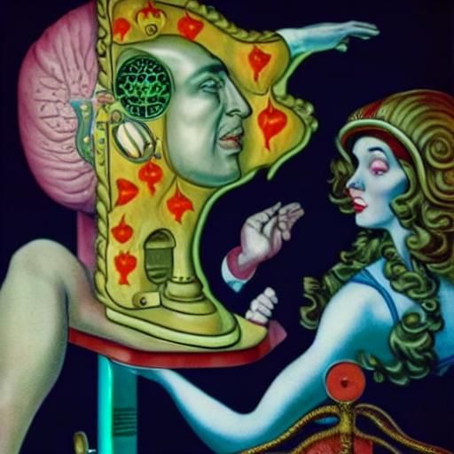 Lady Wizard and Brain Machine