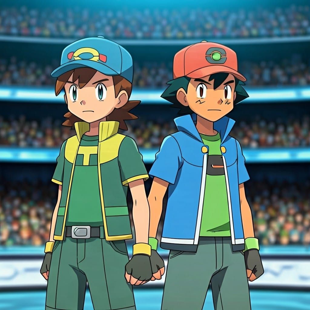 Ritchie and Ash Ketchum Rematch at Pokémon League