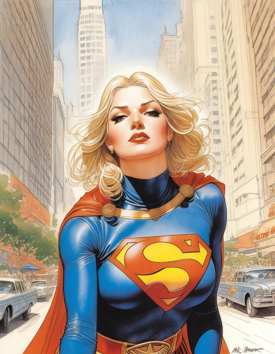 Supergirl Style Experiment