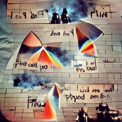 Complex Geometric Pattern in Abstract Style