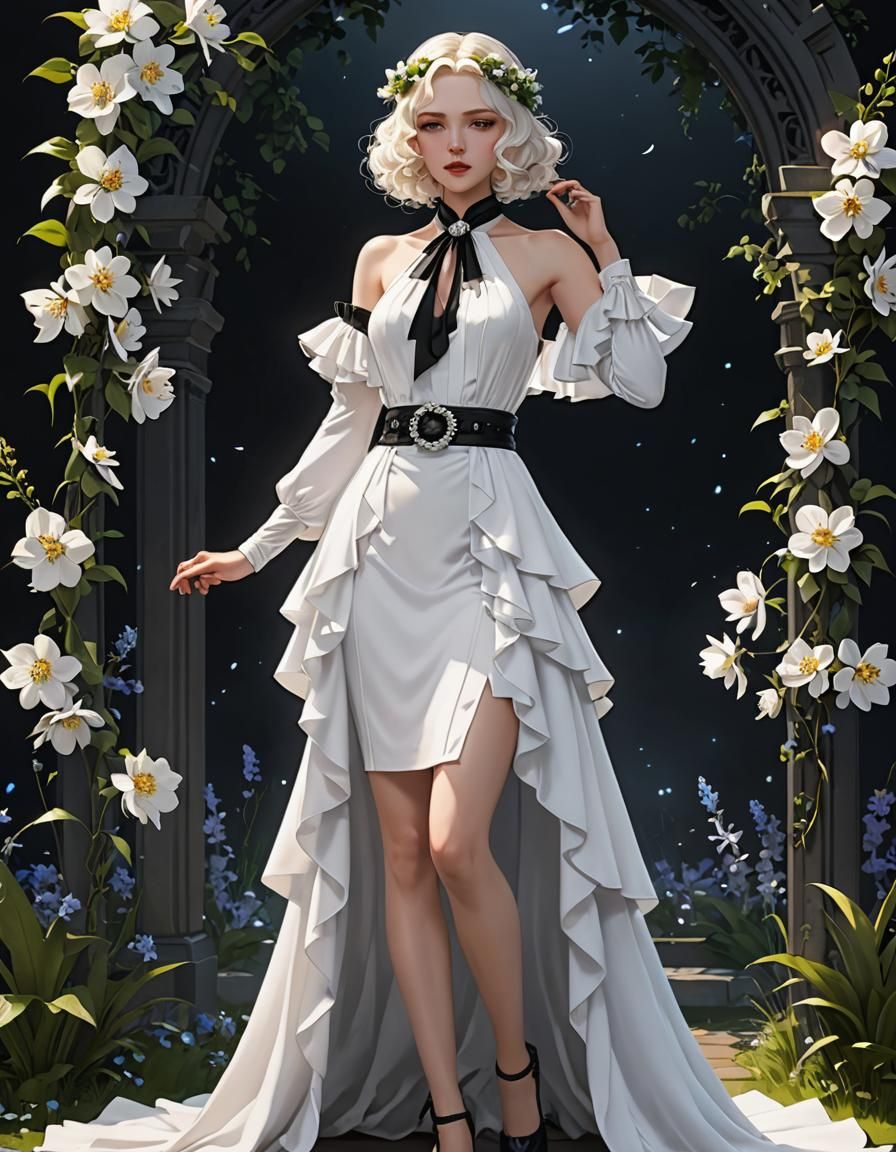 Beltane: 1930s Ladies Suit in Anime Style