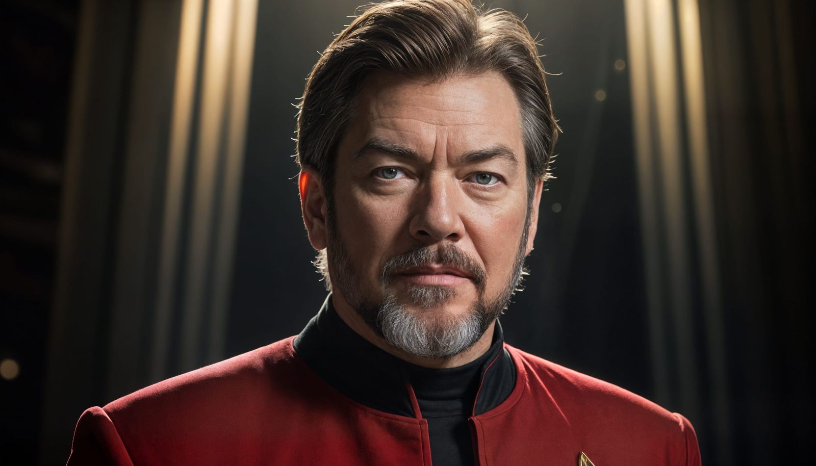 Star Trek The Next Generation's William Riker in Deep Space