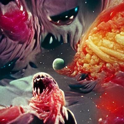 Cosmic Horror Consumes Planet