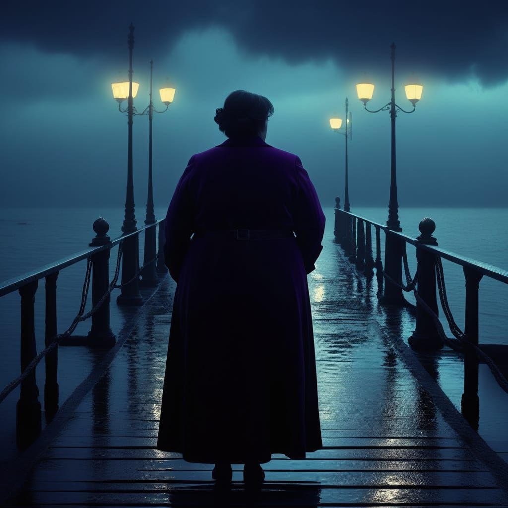 Elegant obese overweight corpulent BBW woman in a triumvirat...