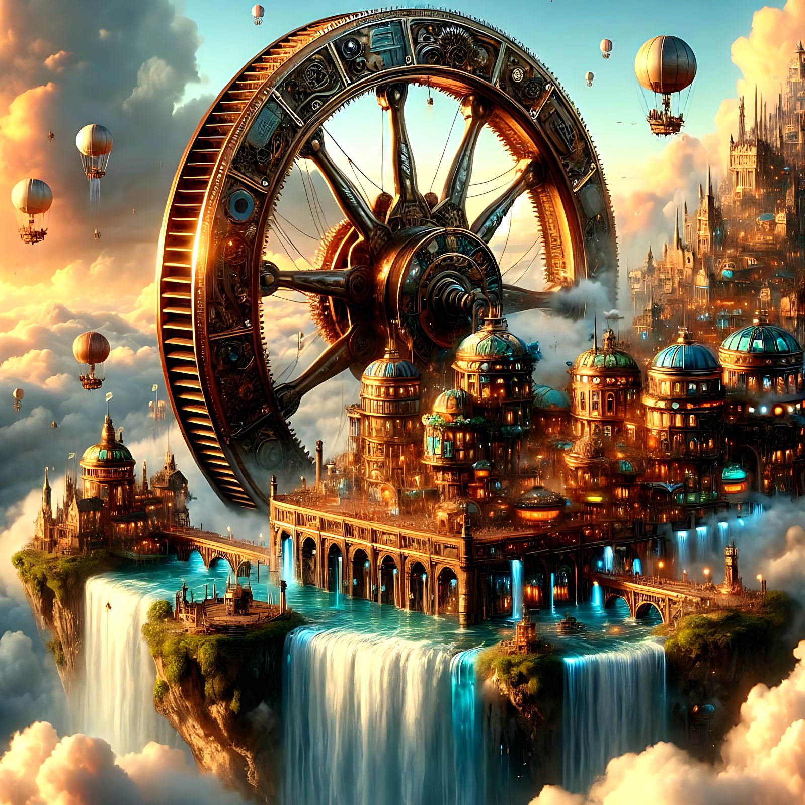 The water is the power . . .