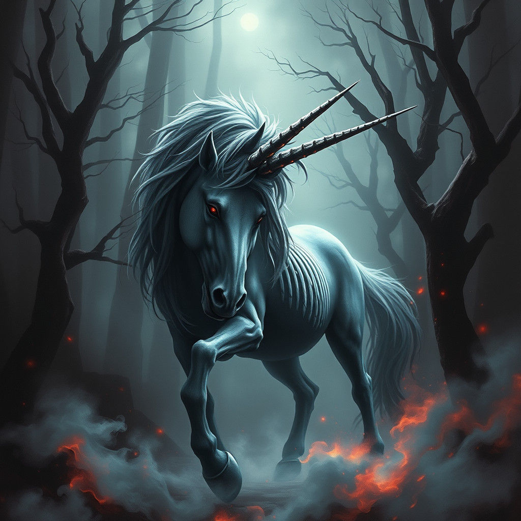 The Wailing Whispers of the Shadow Unicorn