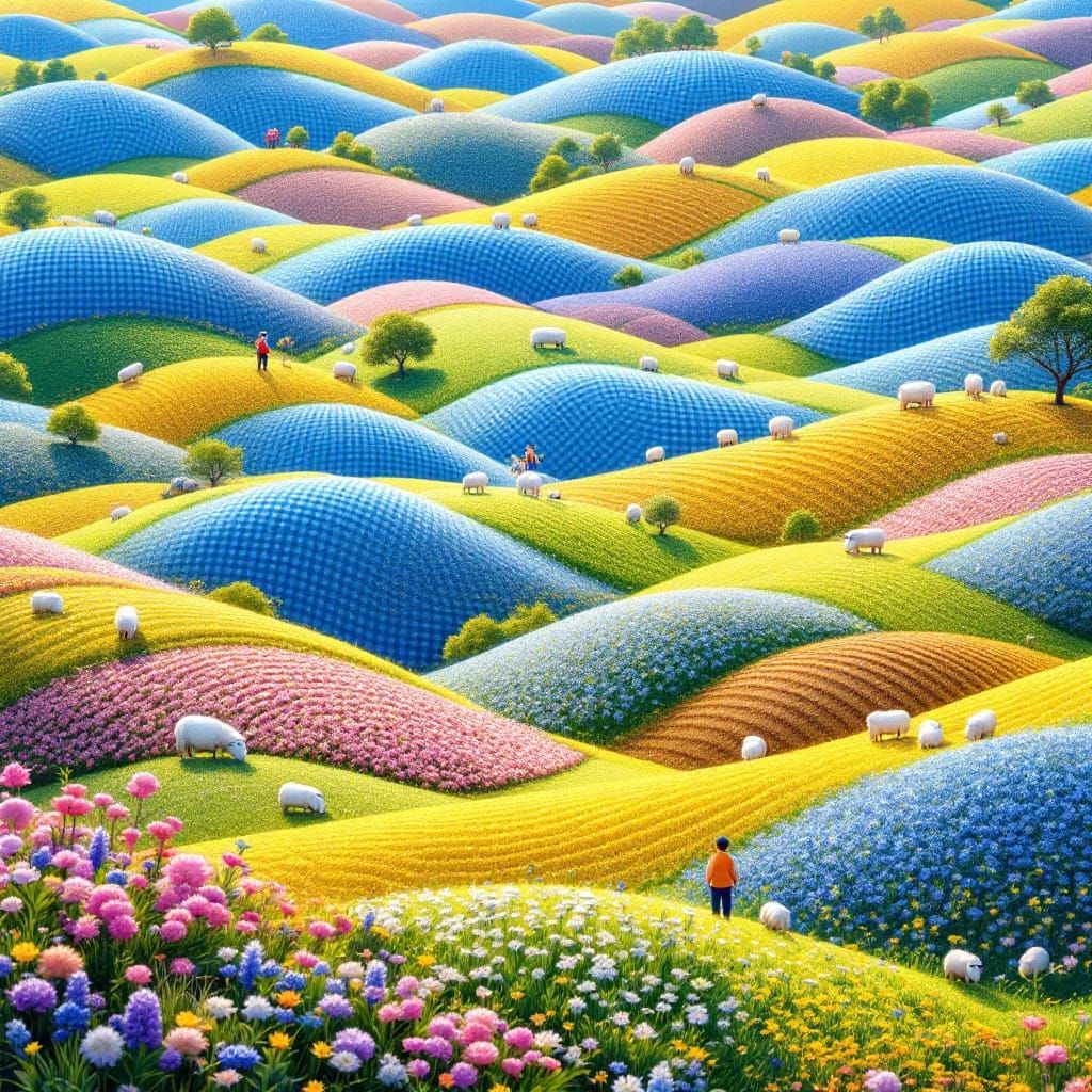 Enchanted English Countryside in Whimsical Style