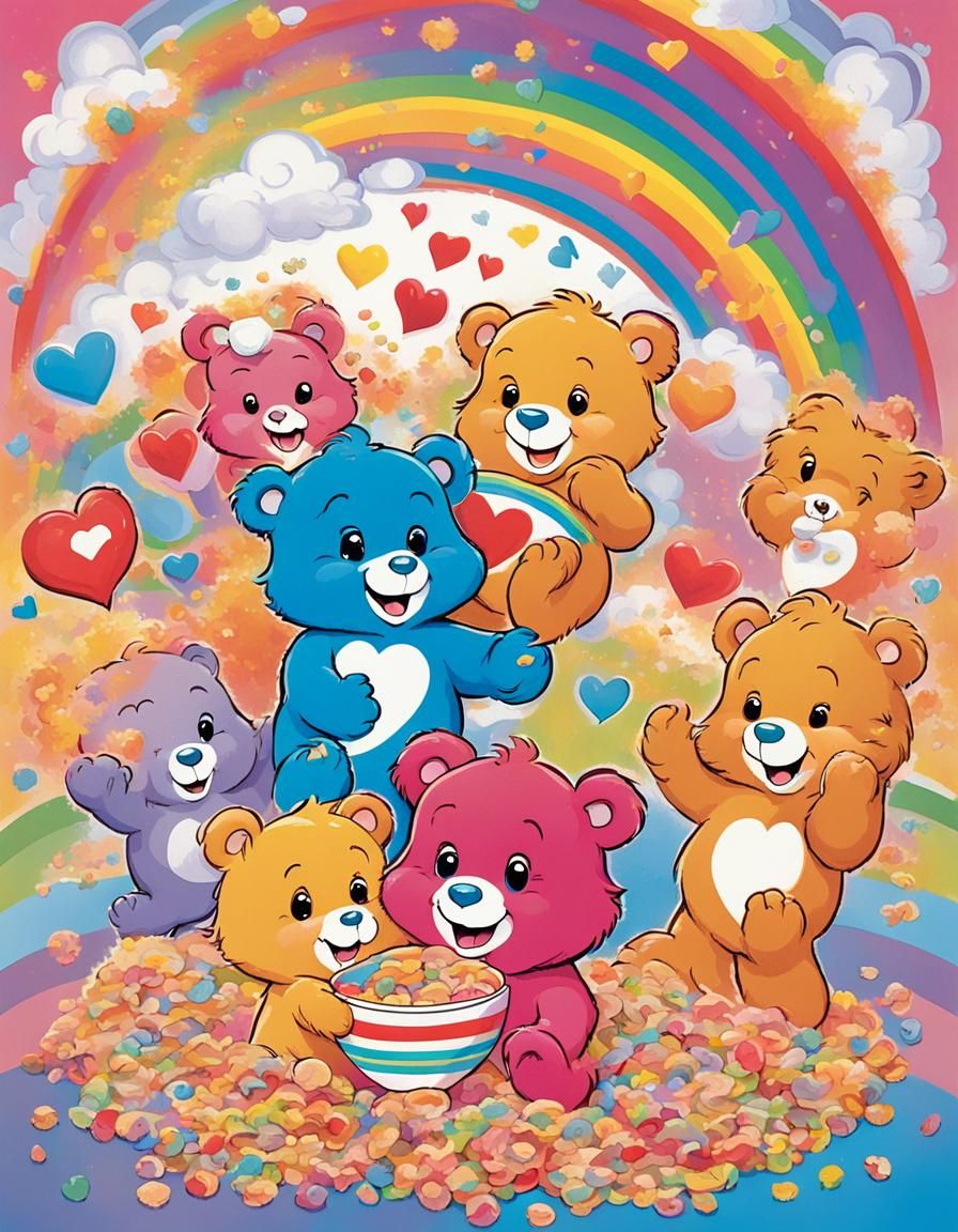 Another Cereal Box poster from Cherish Bears