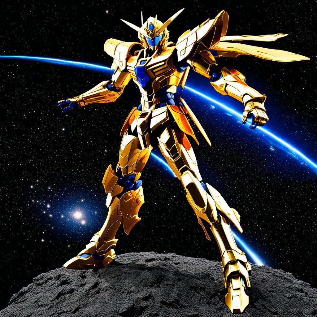 Dragon Emperor in Space, Golden Saint Seiya Armor