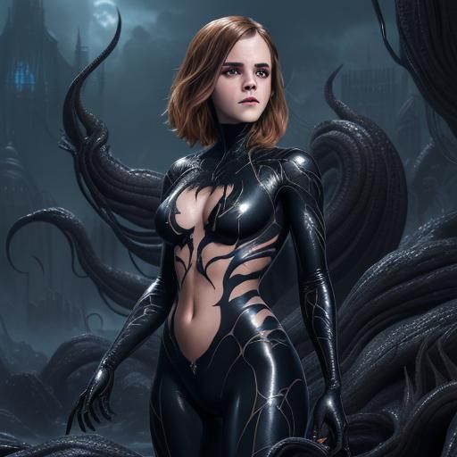 Symbiotic Transformation: A Detailed Digital Portrait