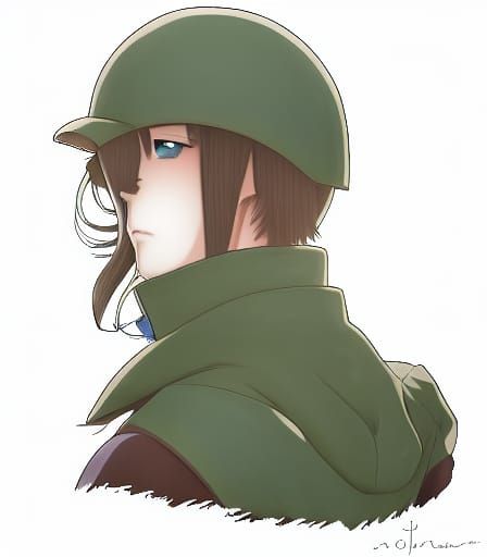 Anime Profile Picture: Colonial From Foxhole With Chaos Pin
