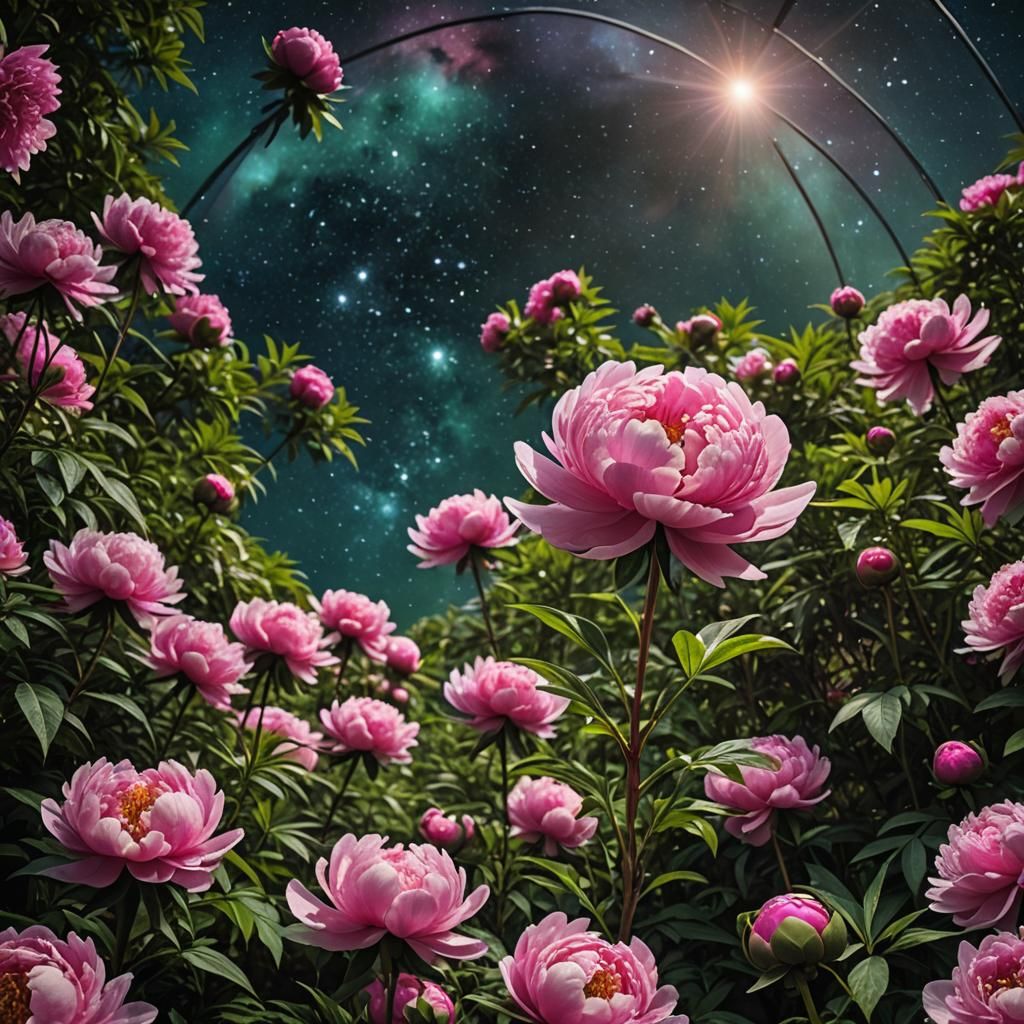 pink peony