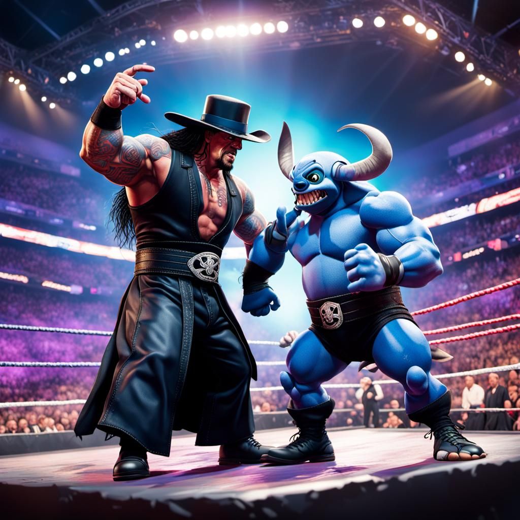 The Undertaker vs Stitch at Wrestlemania