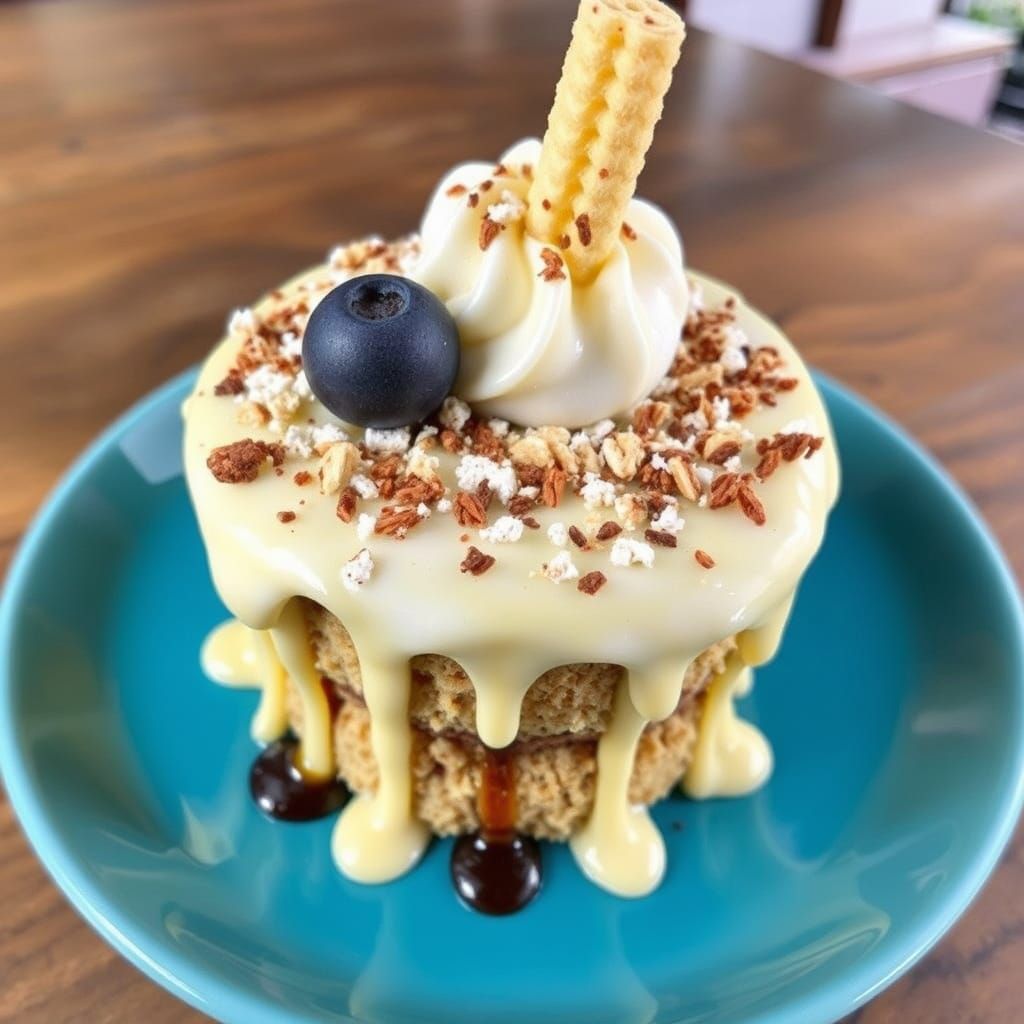 Succulent Dessert Drips with Flavor