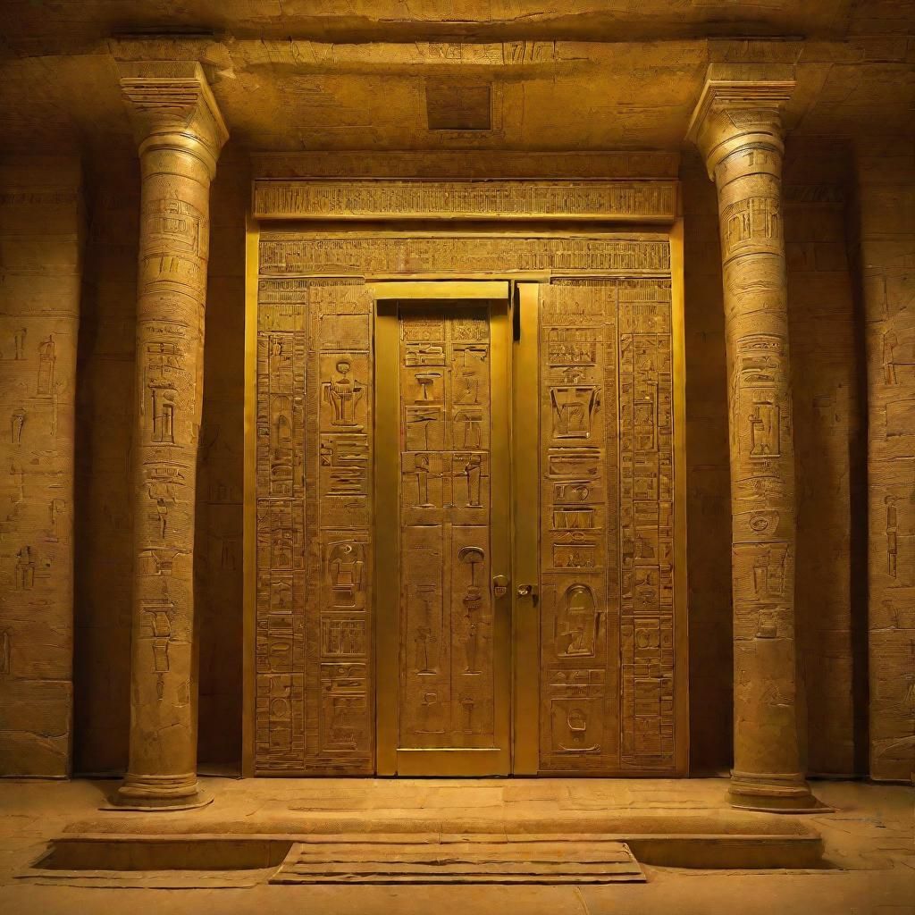 The Sealed Door to King Tutankhamun's Tomb