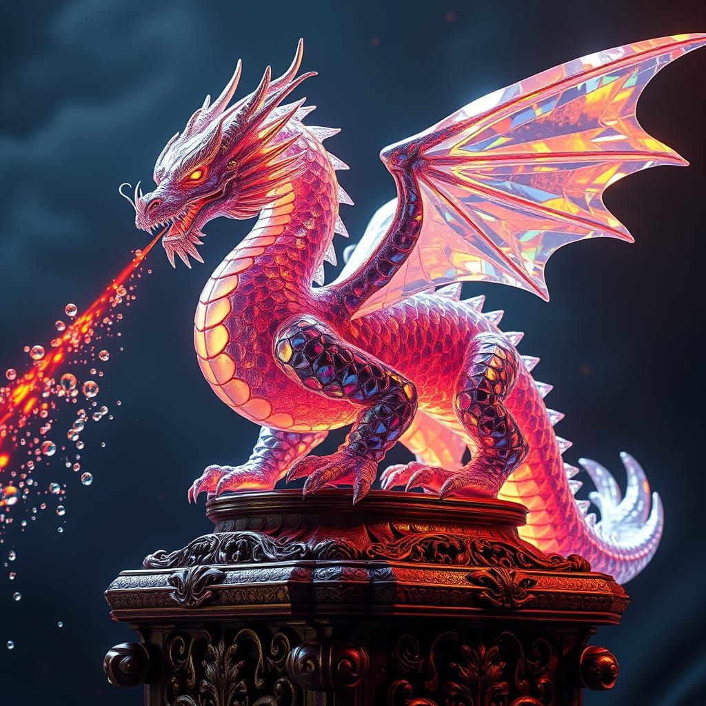 Crystal Dragon Concept Art