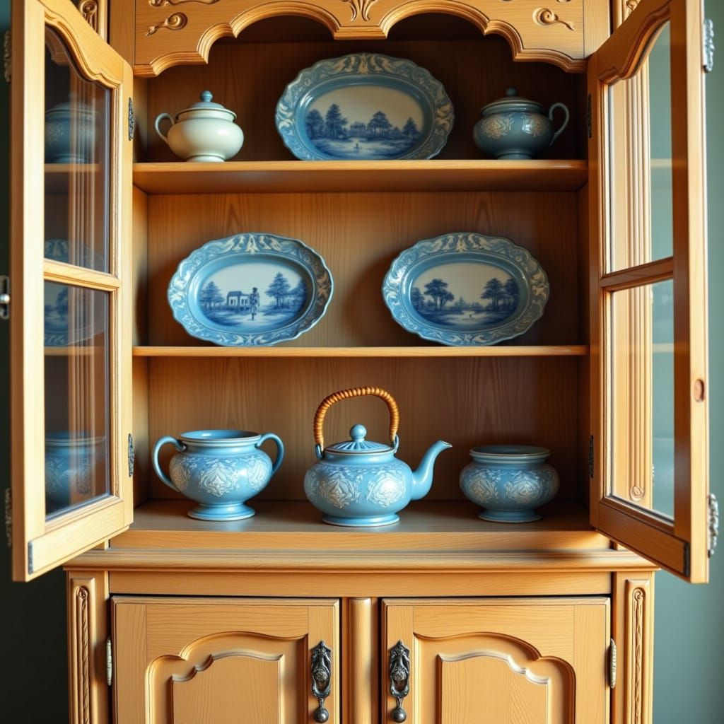 Chinoiserie Charm ~ A Blue And White Display