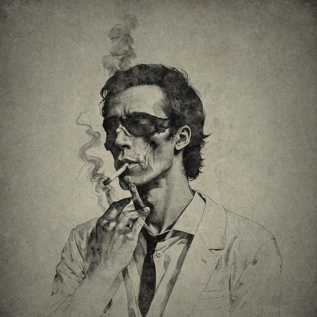 Dark Soul Emitting Smoke