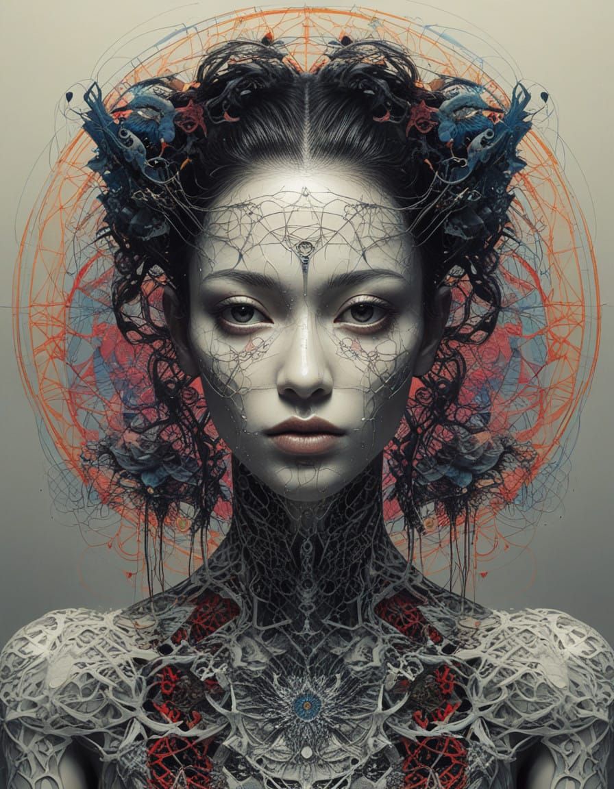 Ethereal Grotesque in Neo-Dada Patina