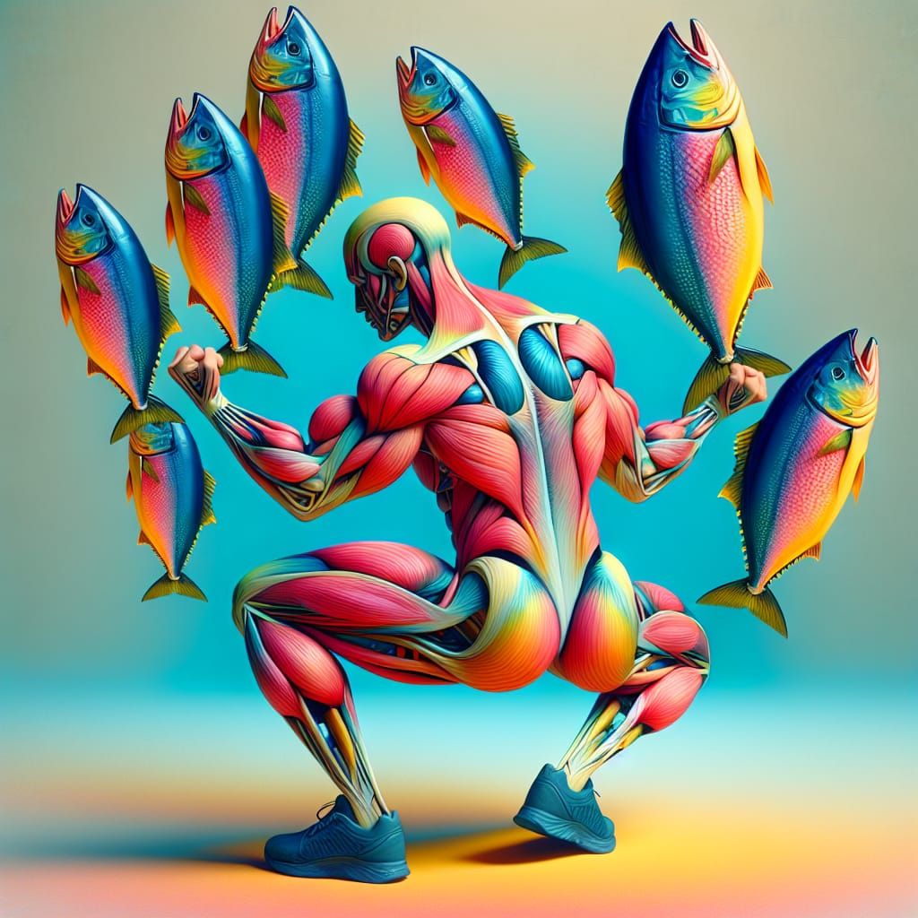 Tuna Twerk Muscle Man