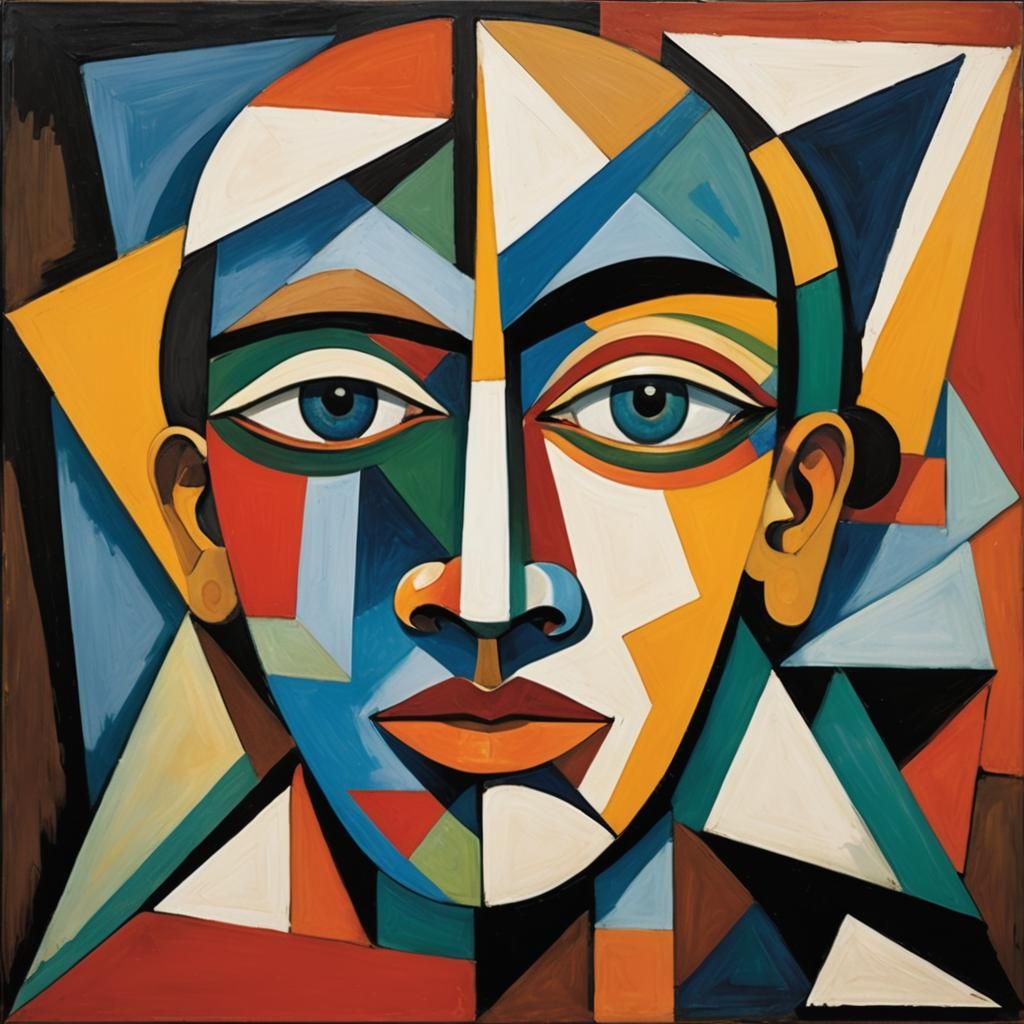 Exotic Food Still Life in Baroque Pop Art Style