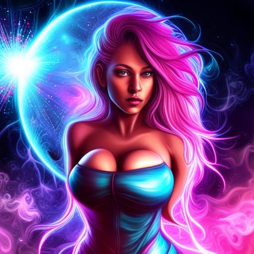 hot dream girl mapped onto an orb 5