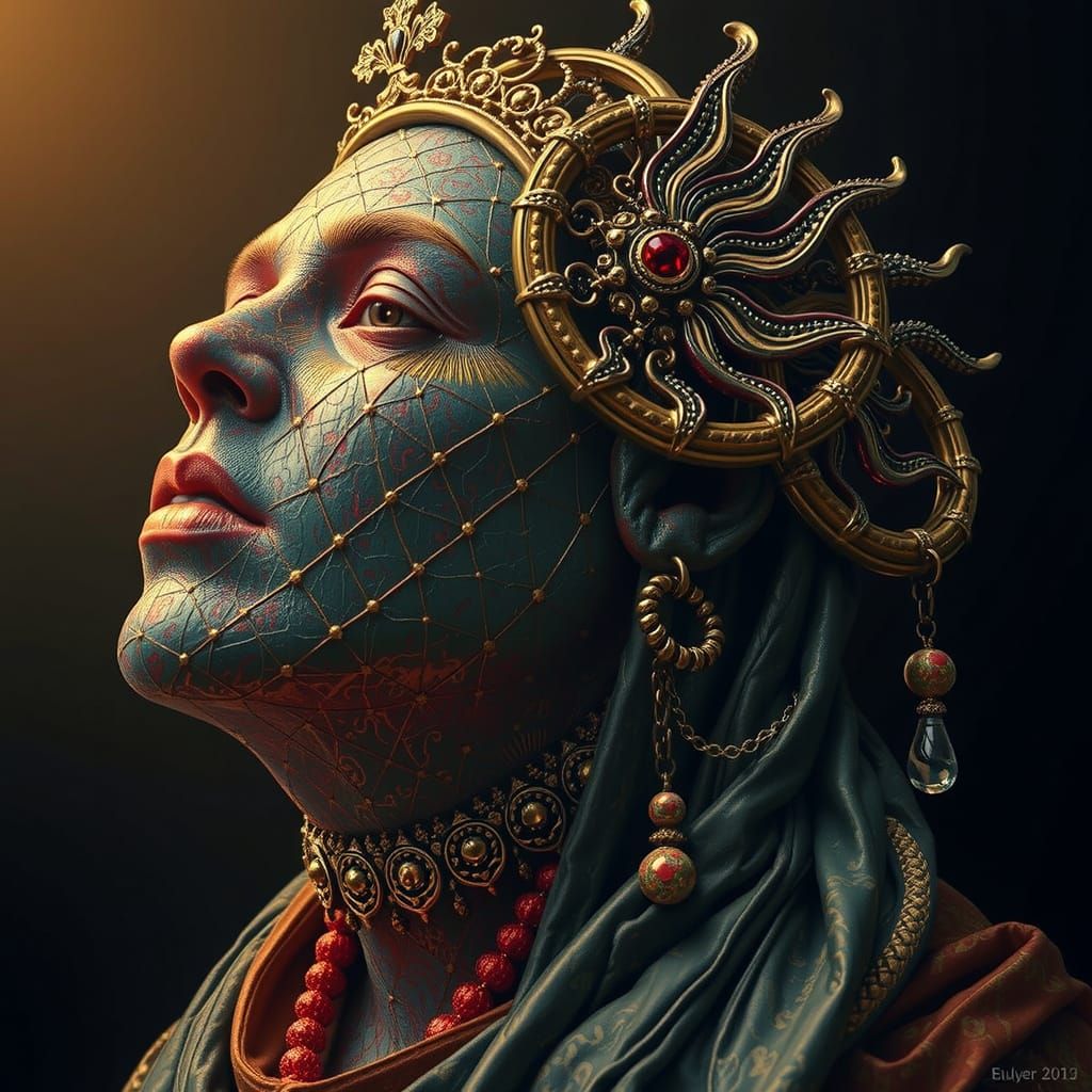 Hyperrealistic Masterpiece of Vivid Colors