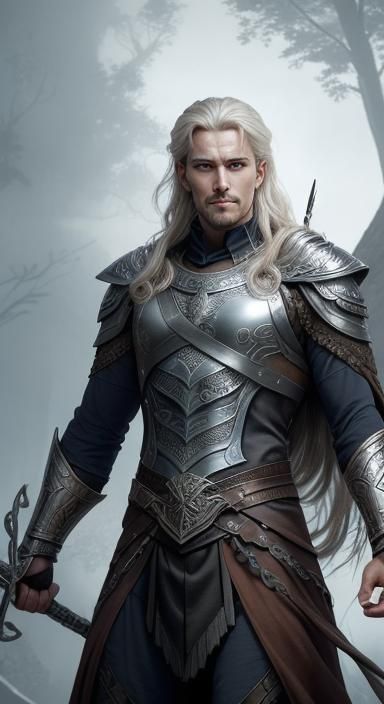 The tree of life in Norse mythology, the valkyrie waiting underneath, a strong, beautiful, dangerous woman is waiting wi...