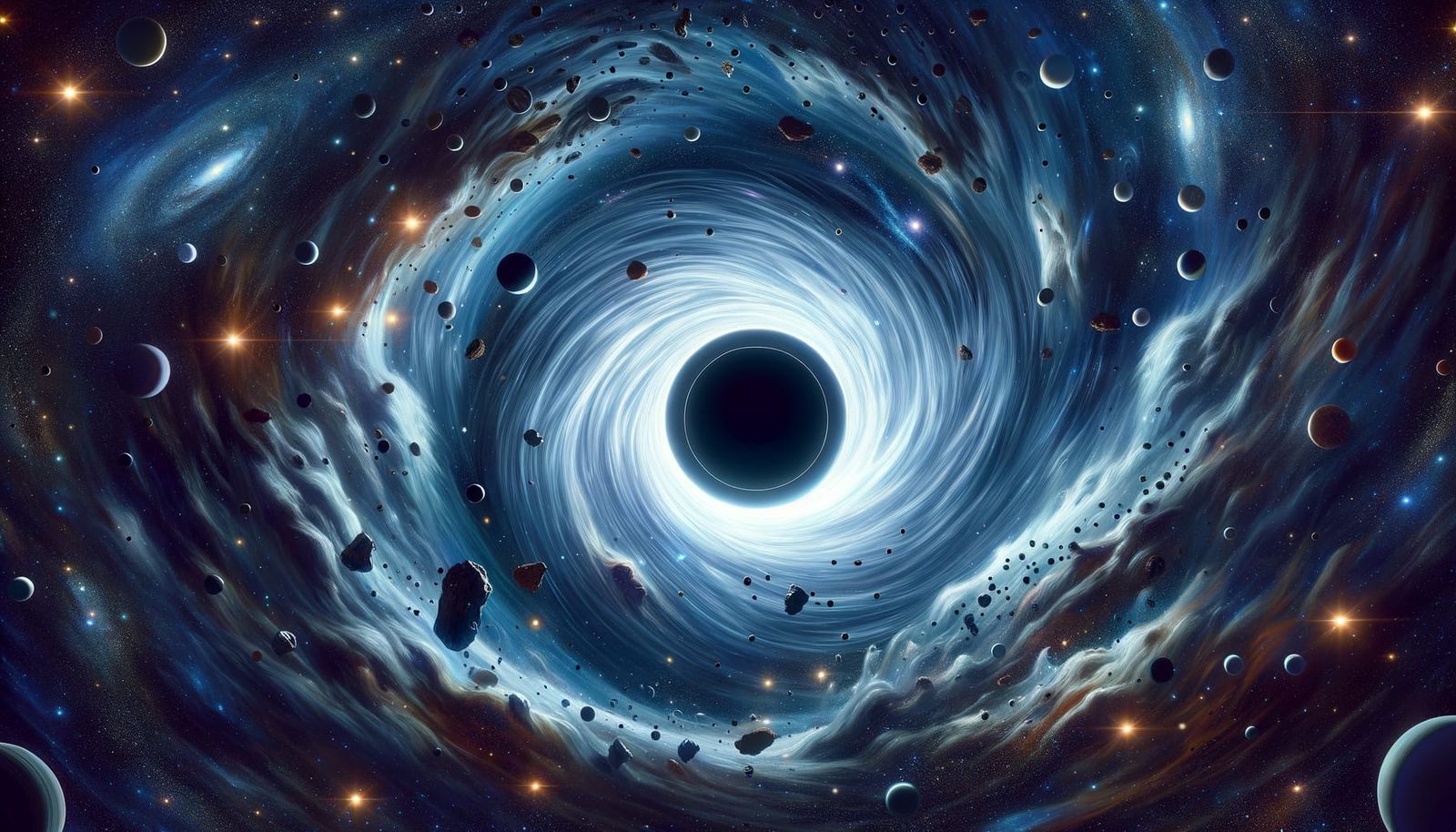 A Cosmic Black Hole Dominates the Universe