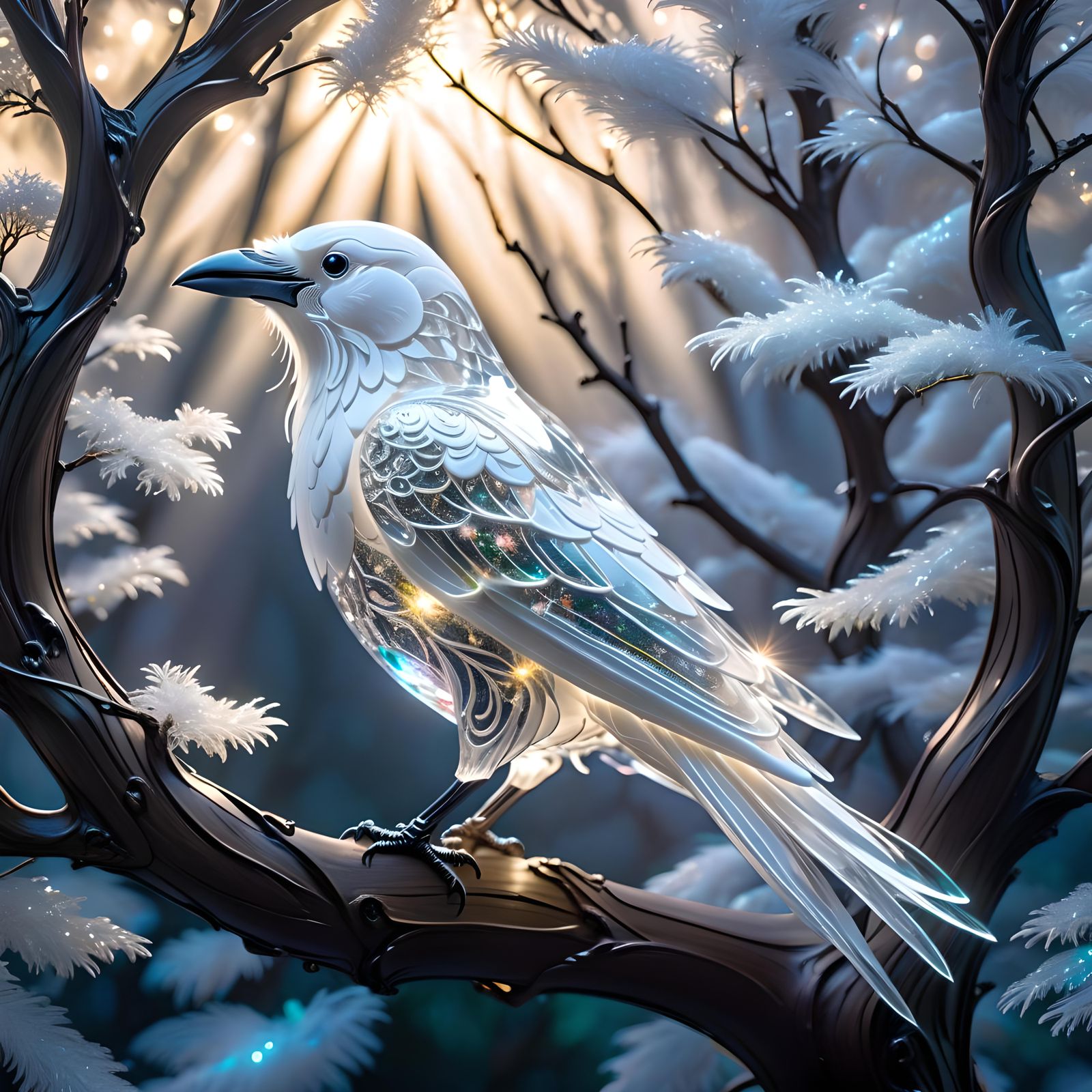 White raven (big size duplicate)