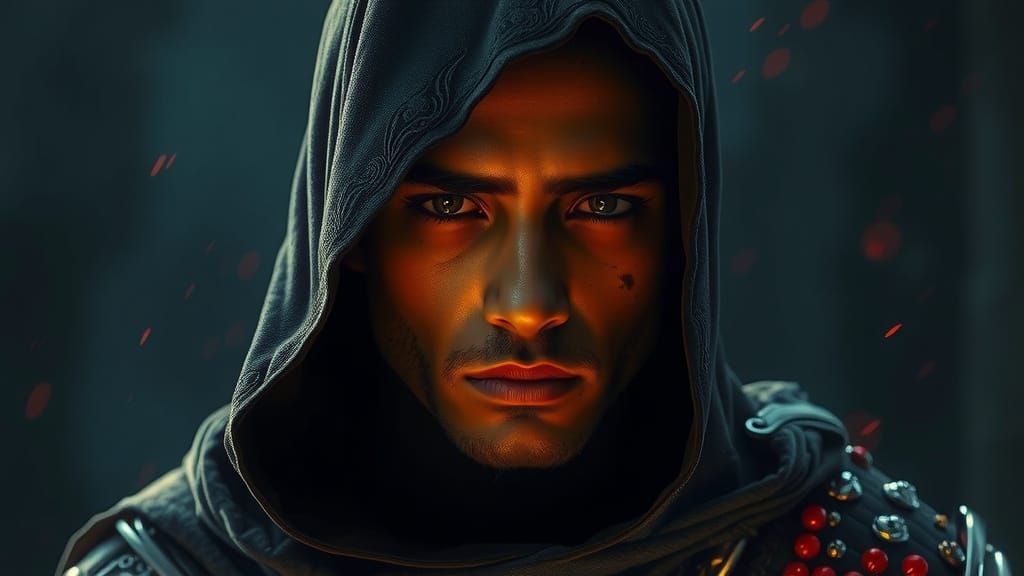 Enigmatic Figure Lost in Thought