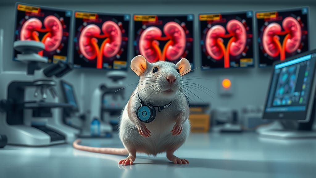 Lab Rat Kidney Research: Sci-Fi Realism