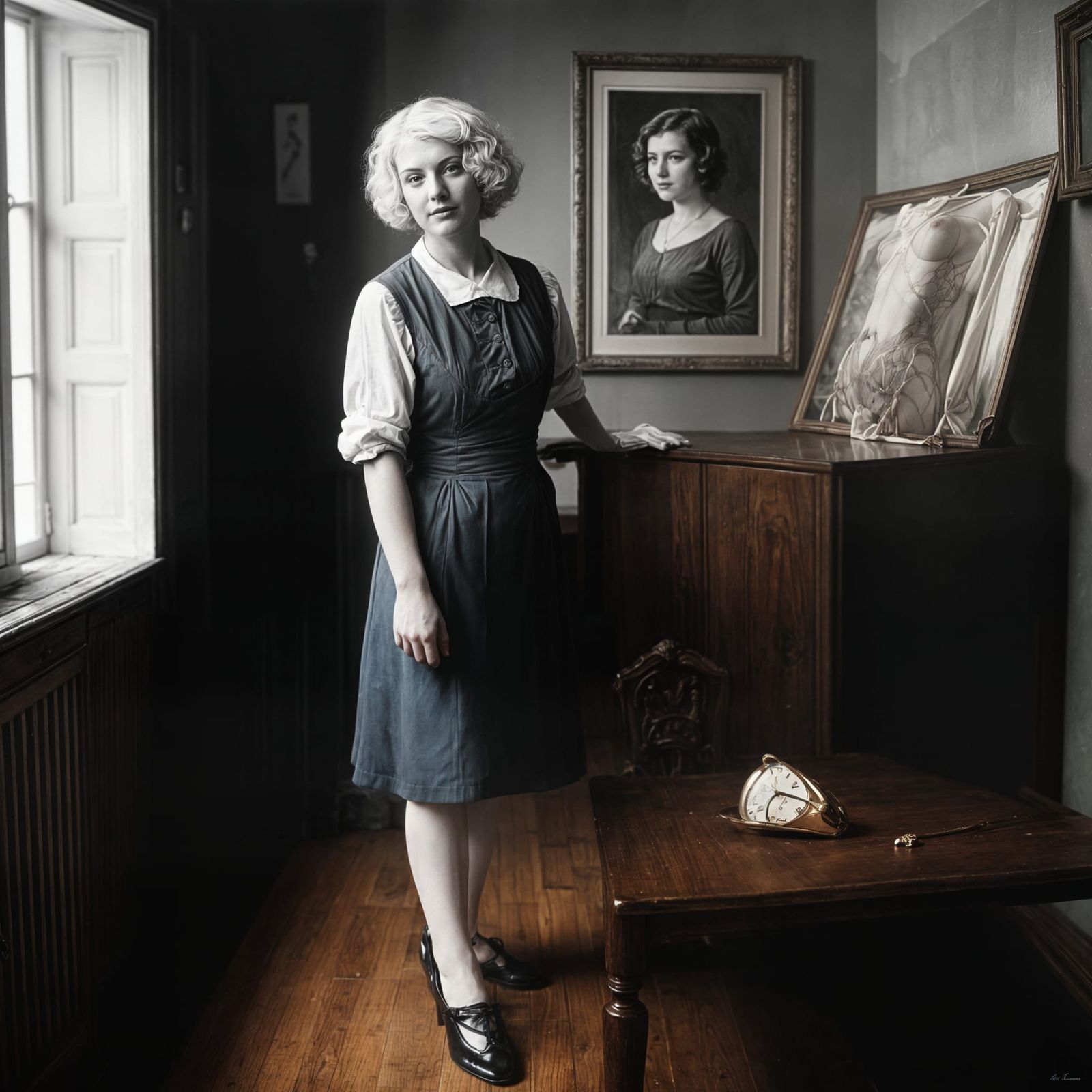 1930s England Vintage Photo with Anatomical Detail