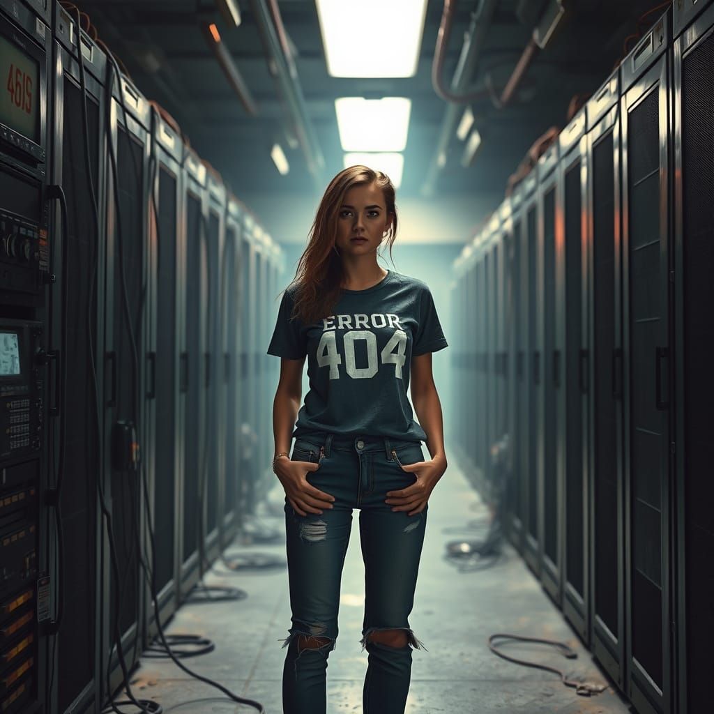 Abandoned Server Room Mystery