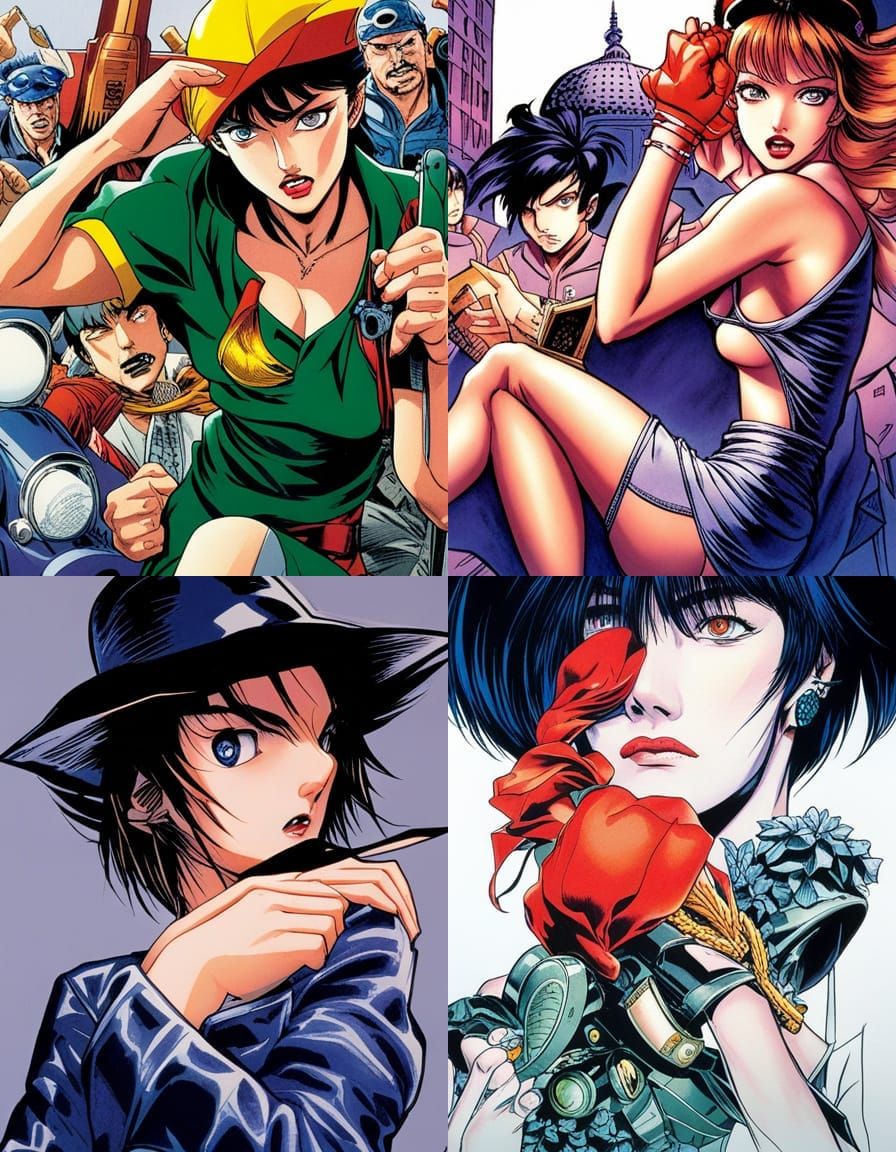 Manga Art Inspired by Renowned Japanese Artist