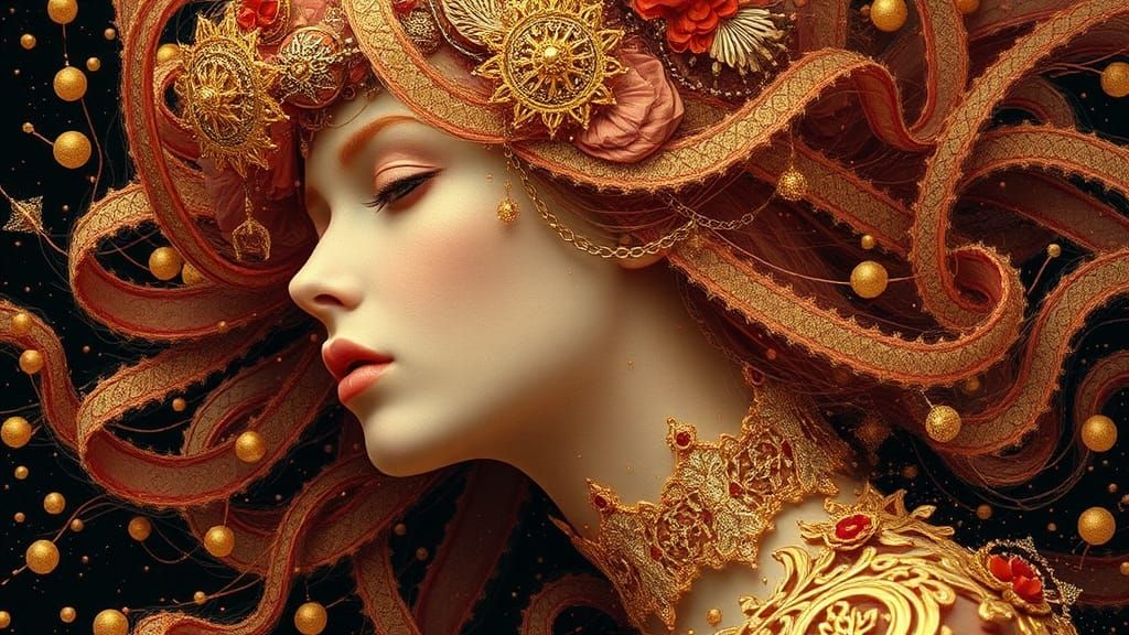 Elegant Particulate Soul Plan in Rich Colors